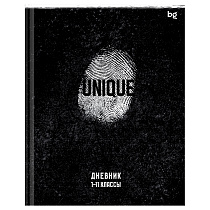 Дневник 1-11 кл. 40л. (твердый) BG "Уникальность", матовая ламинация, выб.лак