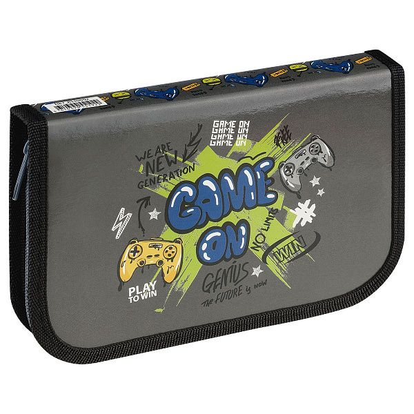 Пенал 1 отделение, 200*130 ArtSpace "Game on", ламинированный картон