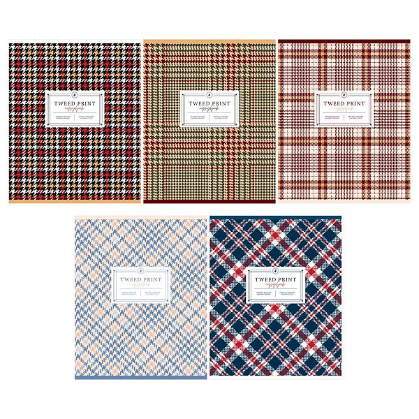 Тетрадь 96л., А5, линия BG "Паттерн", суперэконом