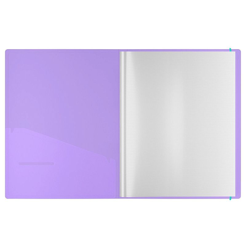 Папка с 30 вкладышами Berlingo "Raze" А4, 17мм, 600мкм, с внутр. карманом, красная, софт-тач 