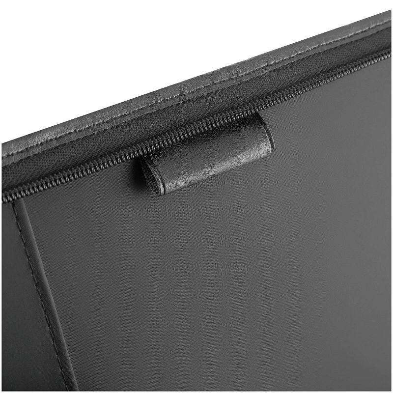 Папка деловая OfficeSpace "Vesta" имп. кожзам, на молнии, блокнот 