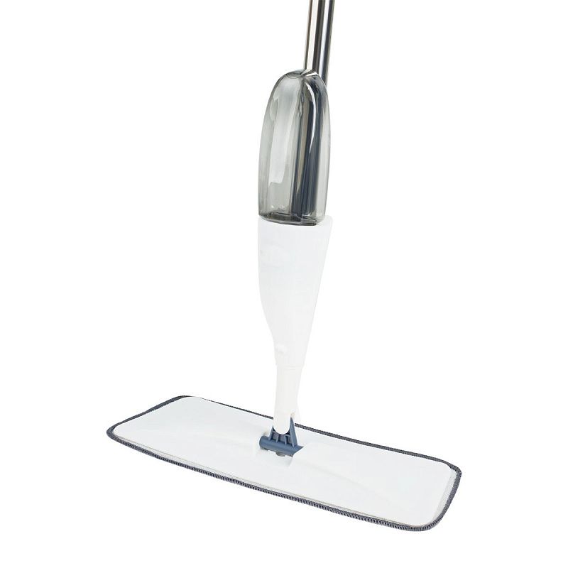 Швабра с распылителем воды плоская, OfficeClean Professional,  мет. ручка 120 см., одна насадка из микрофибры