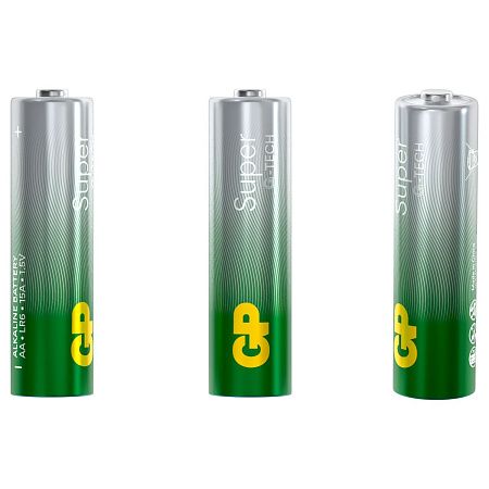 Батарейка GP Super G-Tech AA (LR6) 15A алкалиновая, SB50