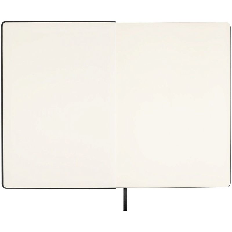 Скетчбук 80л., А4 Гамма "Студия", черный, твердая обложка, на резинке, слоновая кость, 140г/м2