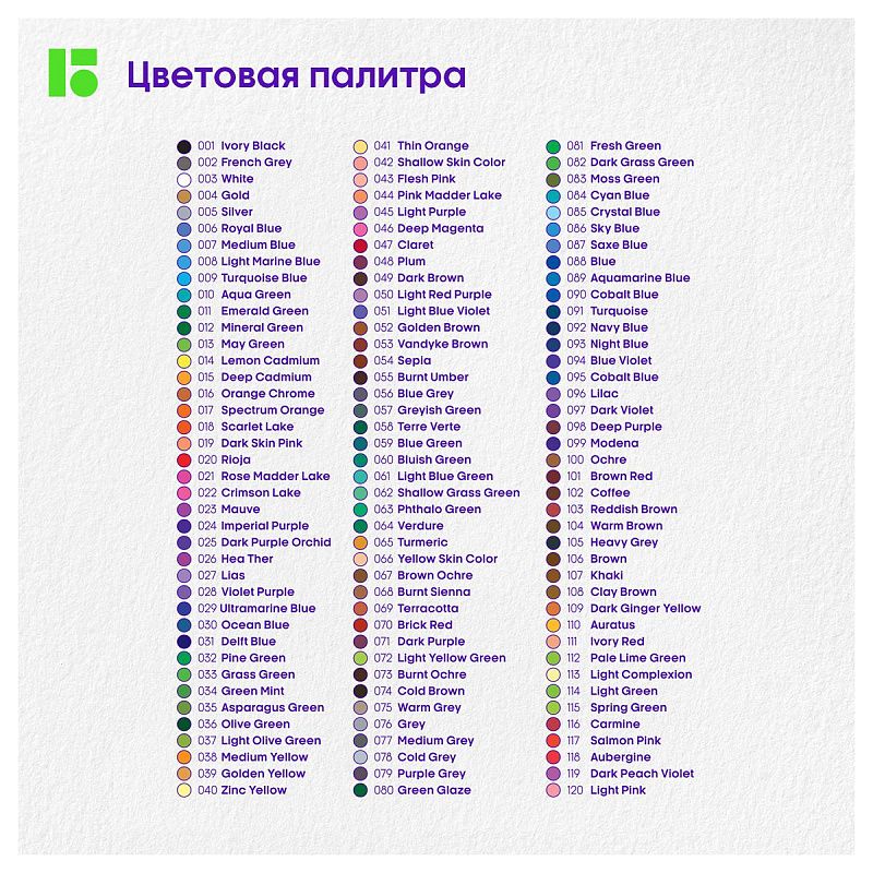 Карандаши цветные Berlingo "SuperSoft. Pro" 120цв., круглые, заточен., картон, европодвес