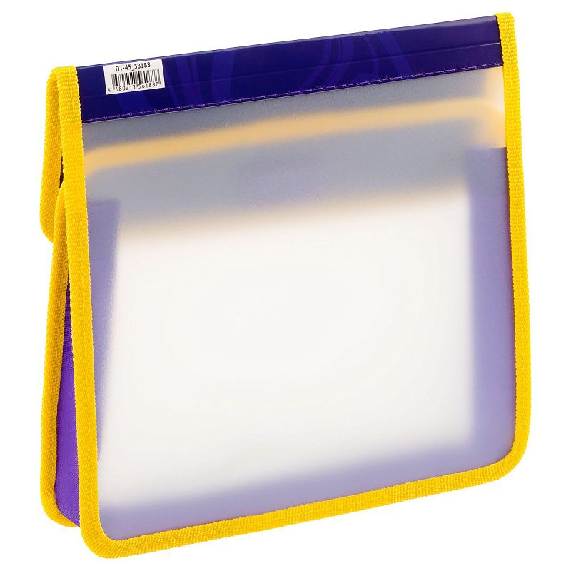 Папка для тетрадей 1 отделение, ArtSpace "Kings, А5, пластик, на липучке 