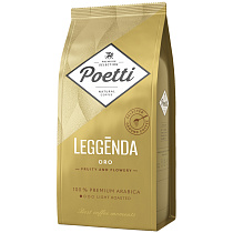 Кофе молотый Poetti "Leggenda Oro", вакуумный пакет, 250г