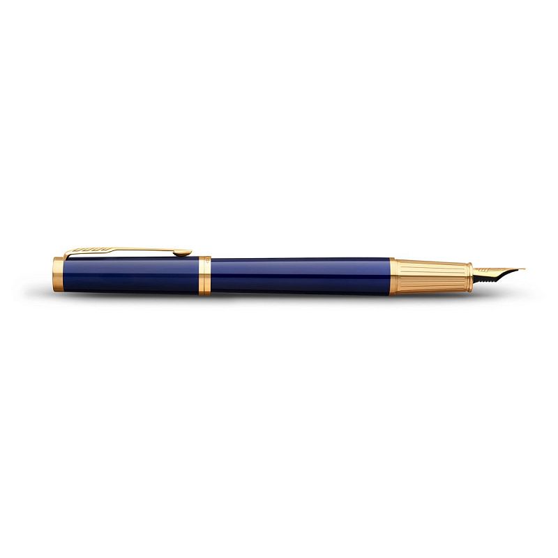 Ручка перьевая Parker "Ingenuity Blue GT" 0,8мм, подарочная упаковка 