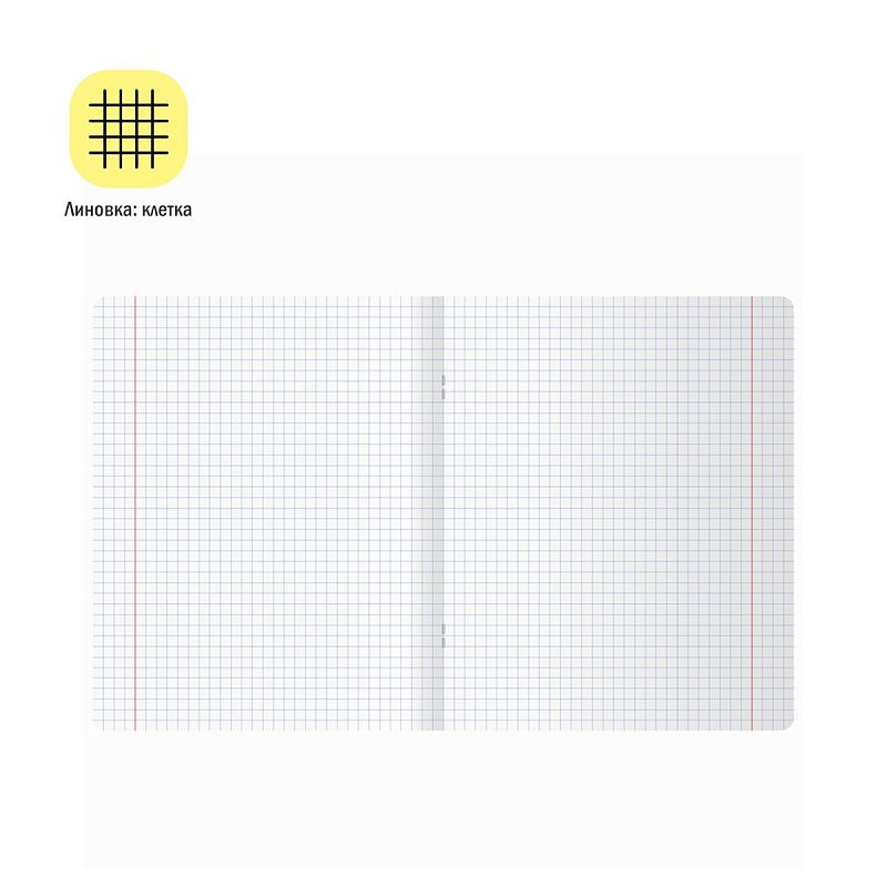 Тетрадь предметная 48л. ArtSpace "Коллаборация" - Физика, матовая ламинация, выб. лак