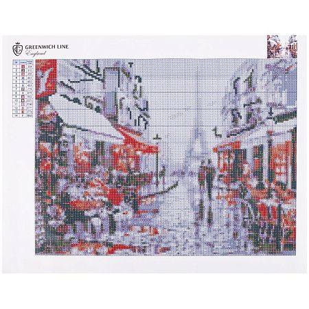Алмазная мозаика Greenwich Line "Париж", 30*40см, холст, европодвес