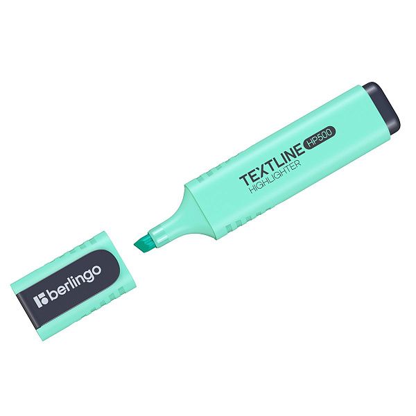 Текстовыделитель Berlingo "Textline HP500" мятный, 1-5мм