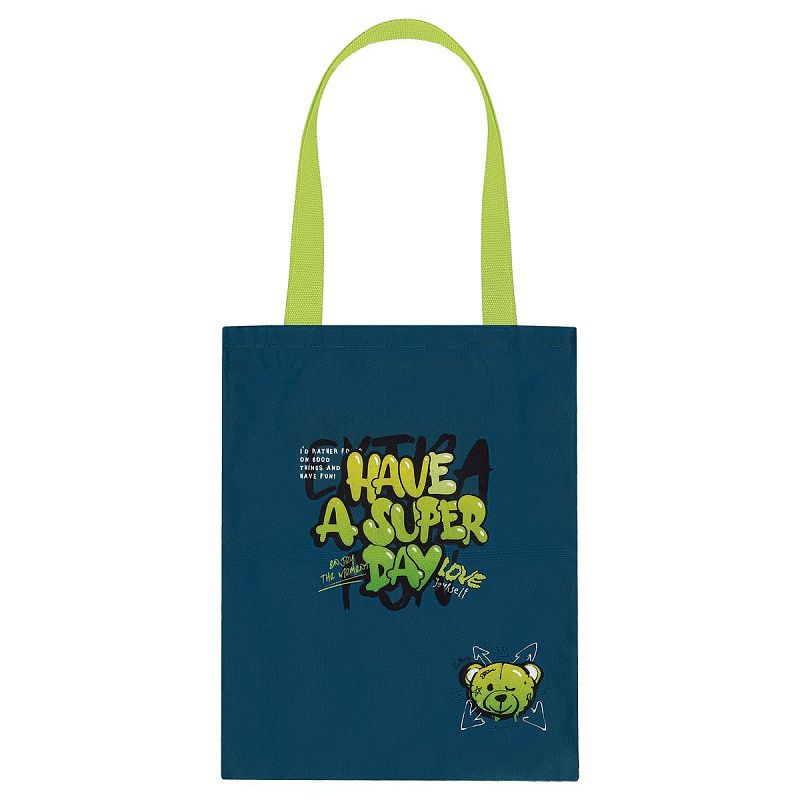 Сумка-шоппер ArtSpace"Bear Fun", 31*39см с карманом