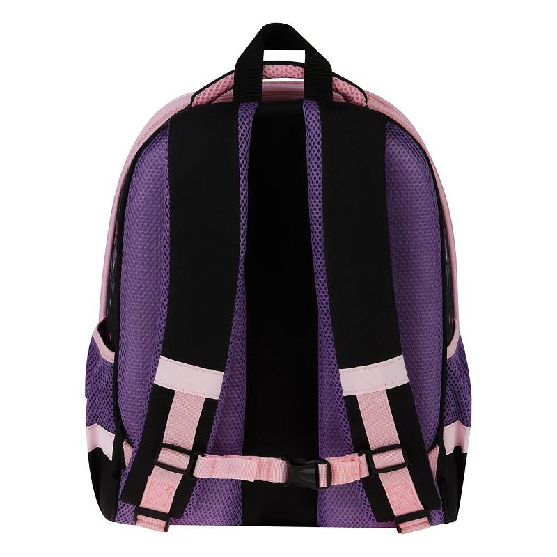 Ранец ArtSpace School Friend UFO "Guess Who Wins?" 39*30*18см, люминесцентная печать, 2 отделения, 2 кармана, анатомическая спинка 