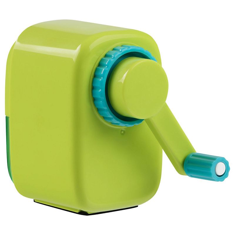 Точилка механическая OfficeSpace, пласт. корпус, зеленая, инд. упаковка 