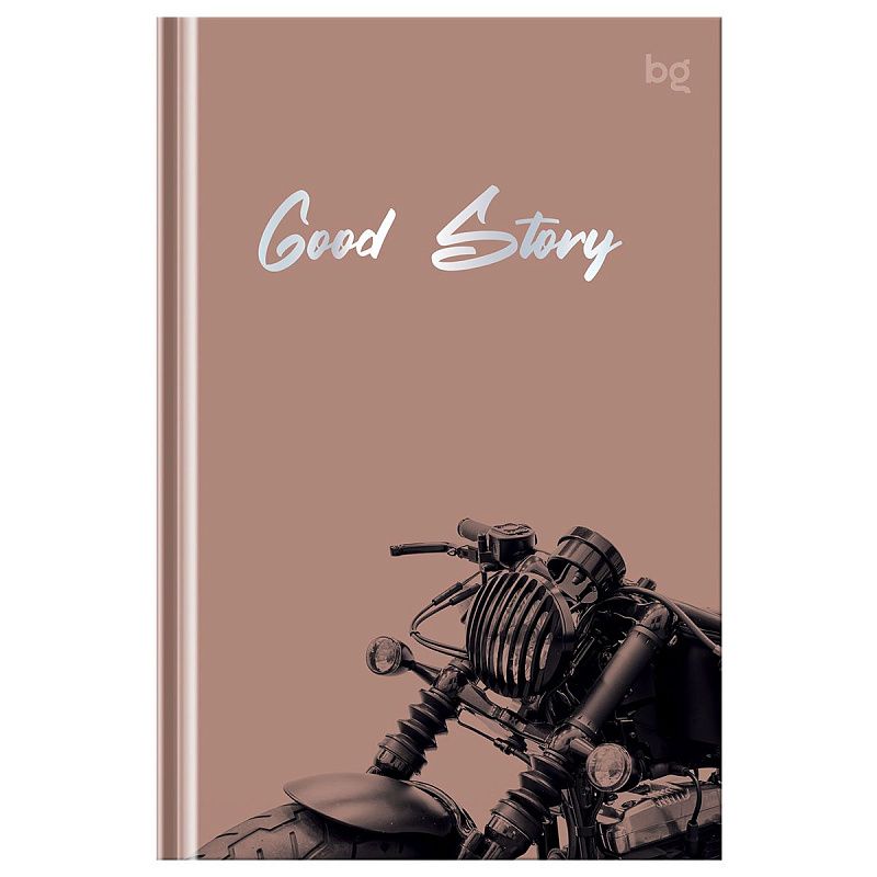 Бизнес-блокнот А6, 64л., евроформат, BG "Good story", матовая ламинация, тиснение фольгой