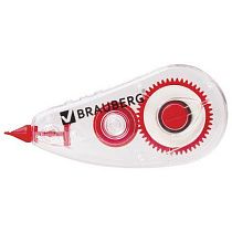 Корректирующая лента BRAUBERG "Red Power", 5 мм х 6 м, корпус прозрачный, механизм перемотки, европодвес, 220641 Корректирующая лента BRAUBERG "Red Power", 5 мм х 6 м, корпус прозрачный, механизм перемотки, европодвес, 220641