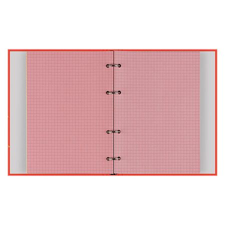 Тетрадь на кольцах А5, 200л., BG "Crazy neon", 4 цвет. блок, глянцевая ламинация