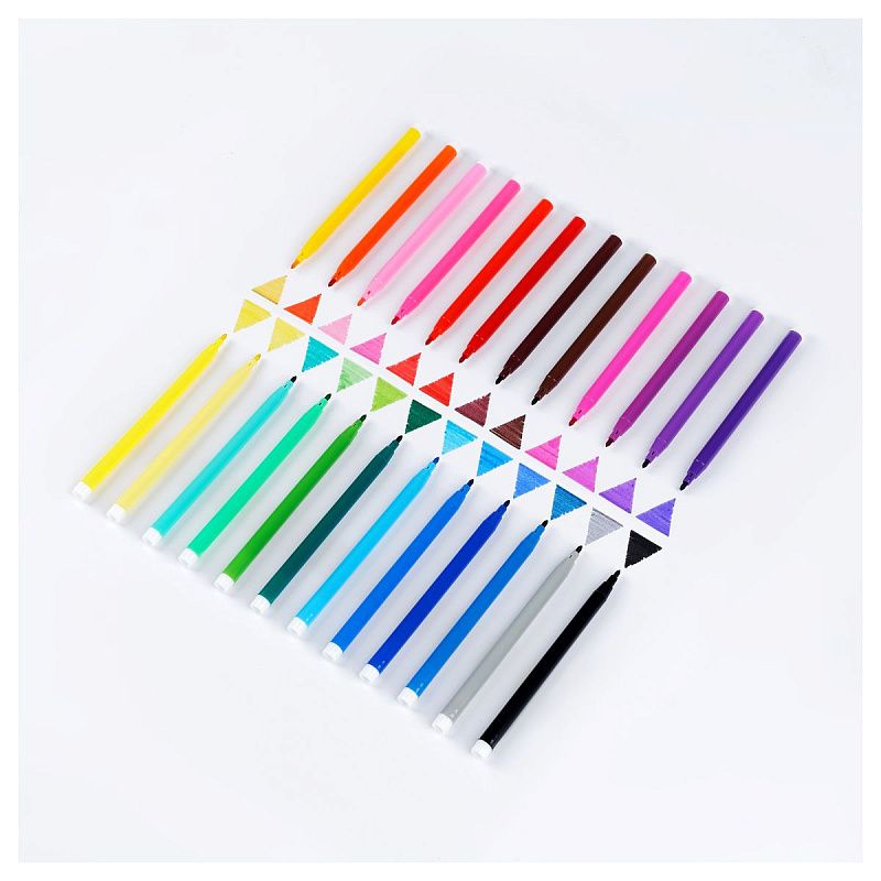 Фломастеры ArtSpace "Футбол", 24цв., ПВХ, европодвес