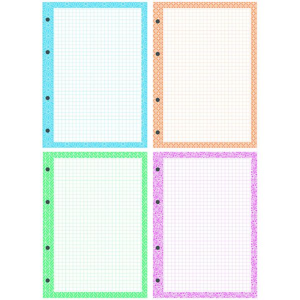 Сменный блок 200л., А5, OfficeSpace, 4 цвета, дизайнерский блок, пленка т/у