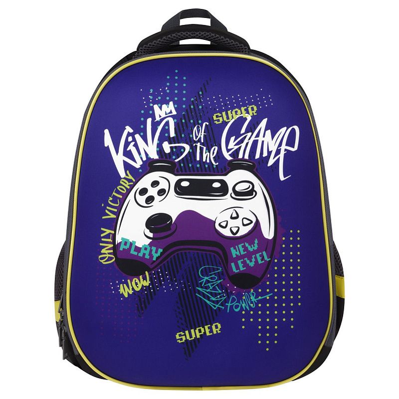 Ранец ArtSpace School Friend "Game" 39*30*18см, 2 отделения, 2 кармана, анатомическая спинка 