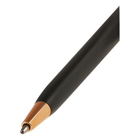 Ручка шариковая автоматическая MESHU "Black jewel" синяя, 1,0мм 
