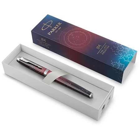 Ручка перьевая Parker "IM Special Edition Portal" синяя, 0,8мм, подарочная упаковка 