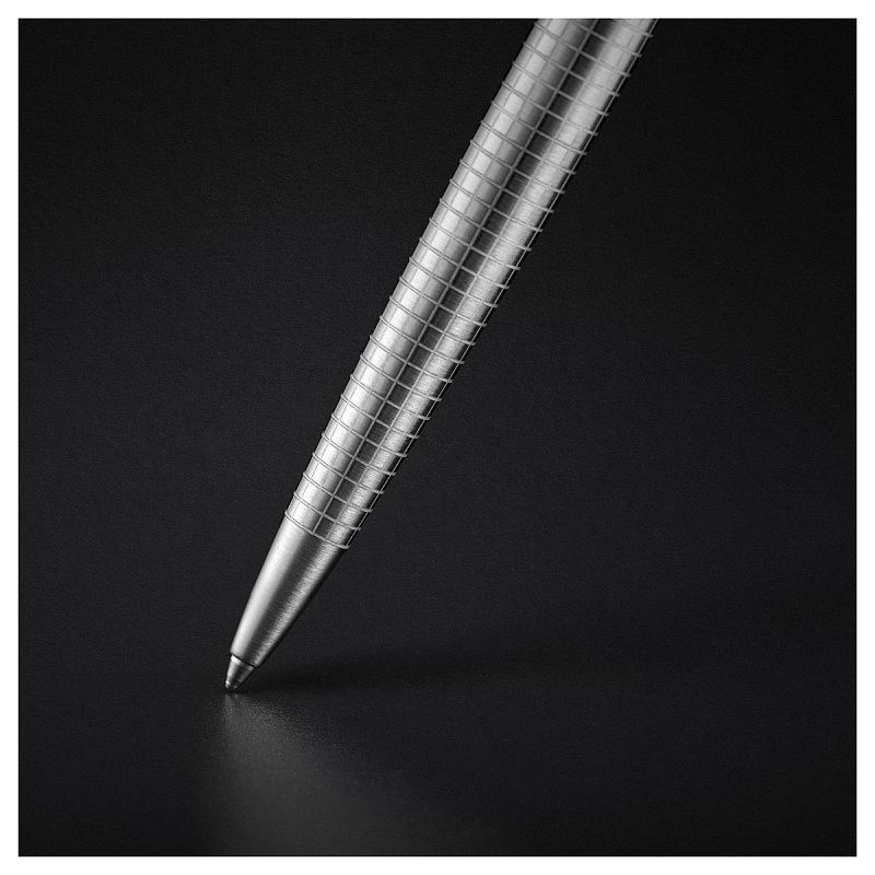 Ручка шариковая Parker "Jotter 70th Stainless Steel CT" синяя, 1,0мм, кнопочн., подарочная упаковка 