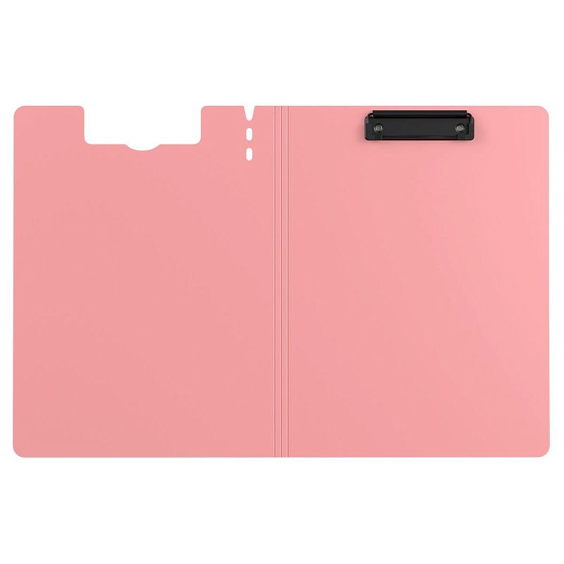 Папка-планшет с зажимом Berlingo "Haze" А4, пластик (полифом), 1800мкм, голубая 