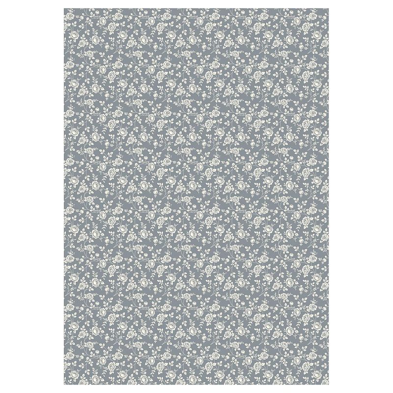 Упаковочная бумага глянц. 70*100см, MESHU "Grace pattern", 80 г/м2, ассорти, 5 дизайнов