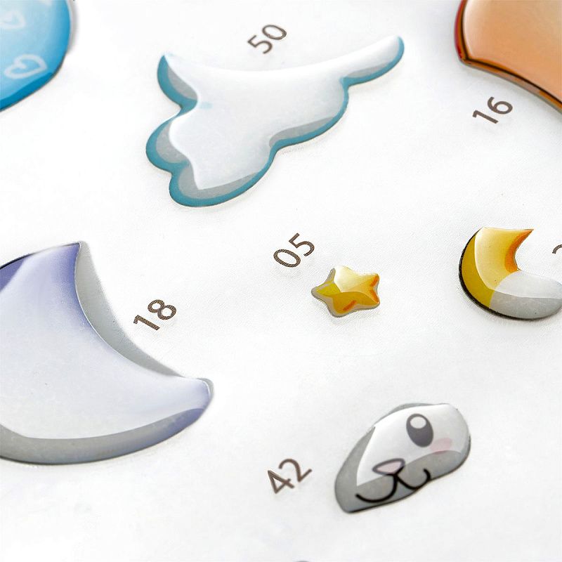 Аппликация наклейками ТРИ СОВЫ "Котики", А4, 1 основа, объемные наклейки, картонный конверт