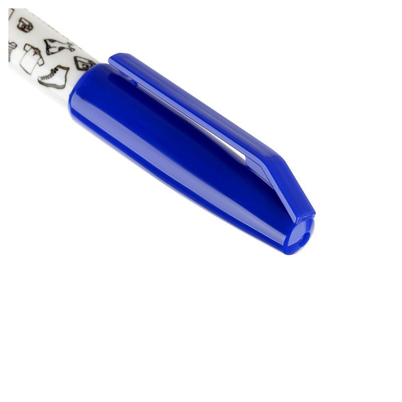 Набор маркеров для ткани Luxor "Fabric", пулевидный, 1-2мм, 10цв., ПВХ, европодвес 