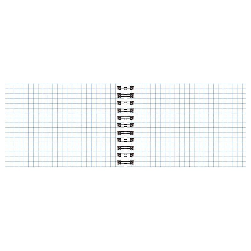 Блокнот А6 40л. на гребне BG "Чёрно-белый стиль"