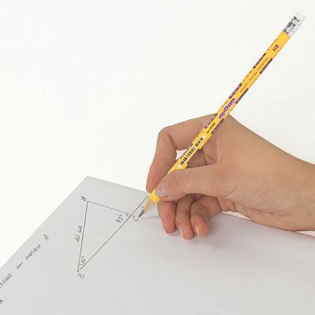 Карандаш чернографитный с таблицей умножения ЮНЛАНДИЯ "ЮНЛАНДИК-МАТЕМАТИК", HB, с ластиком, 181581 