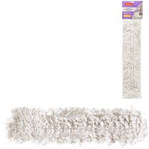 Насадка для склад. швабры-рамки OfficeClean Professional с кар-ми, 80*12см, хлопок (ворс 3-5,5см), белая Насадка для склад. швабры-рамки OfficeClean Professional с кар-ми, 80*12см, хлопок (ворс 3-5,5см), белая