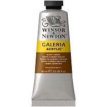 Краска акриловая художественная Winsor&Newton "Galeria", 60мл, туба, жженая умбра