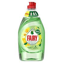 Средство для мытья посуды Fairy "Pure&Clean. Бергамот и Имбирь", 450мл 