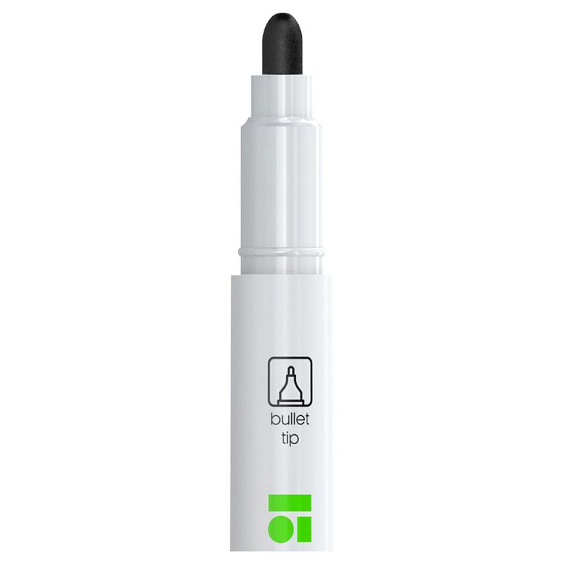 Маркер для белых досок на магните Berlingo "Uniline WB220" черный, пулевидный, 2мм 