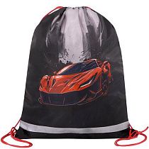 Мешок для обуви BRAUBERG KIDS, с петлей, светоотражающая полоса, 46х36 см, Red car, 272392