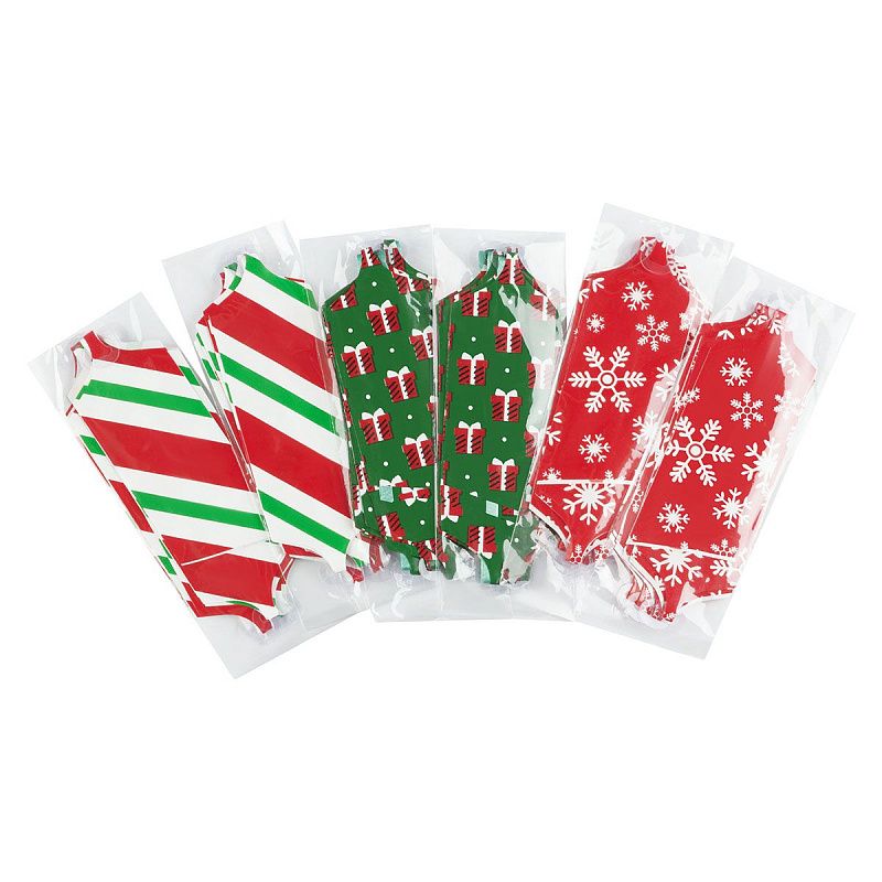 Набор бантов декоративных, MESHU, 6шт, 12см, круглые, ассорти