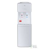Кулер для воды ECOTRONIC J21-LCE напольный, НАГРЕВ/ОХЛАЖДЕНИЕ ЭЛЕКТРОННОЕ, шкаф, 2 крана белый 12562