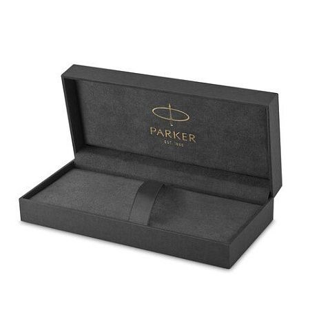 Ручка шариковая PARKER "Sonnet Core Matt Black GT", черный матовый лак, позолота, черная, 1931519 