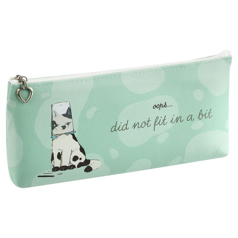 Пенал мягкий 200*85*30 MESHU "Fit in a bit", искусственная кожа 