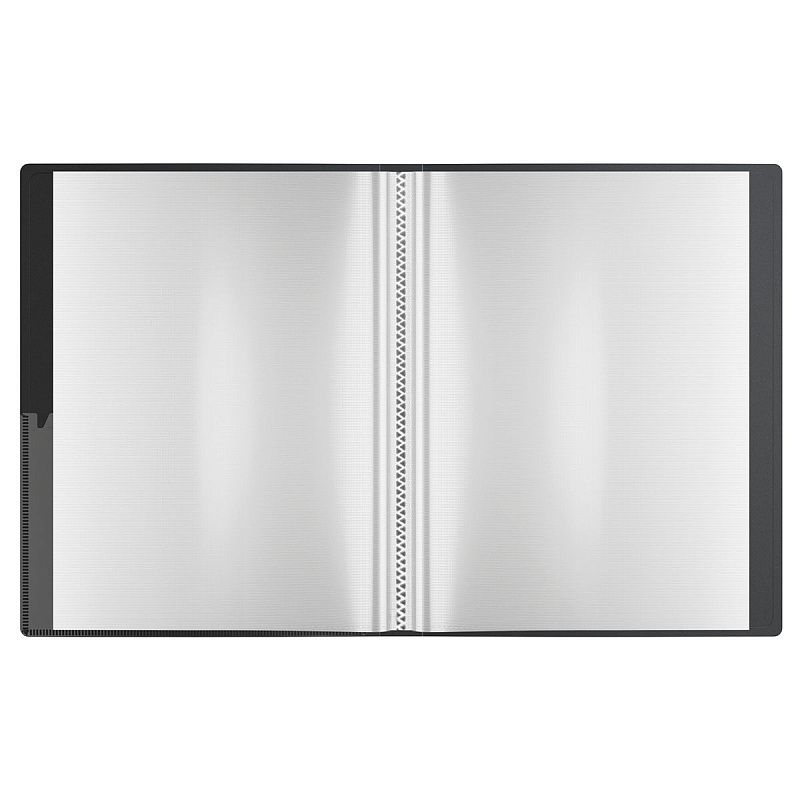 Папка с 40 вкладышами Berlingo "Your Way" А4, 24мм, 600мкм, черная, с внутр. карманом 