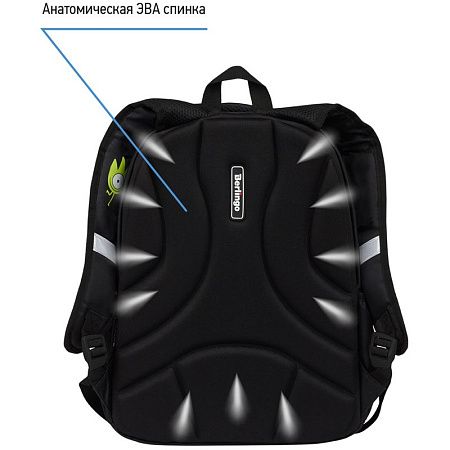 Рюкзак Berlingo Boom "Monsters" 38,5*29*12см, 2 отделения, 3 кармана, анатомическая ЭВА спинка 