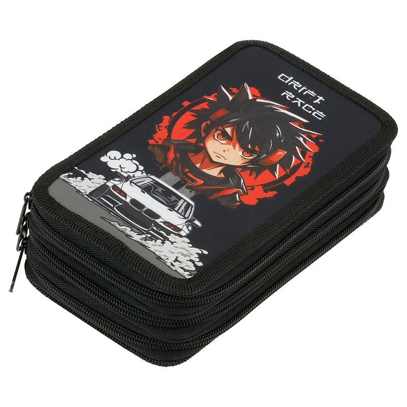 Пенал 3 отделения, 190*110 ArtSpace "Race", ткань 