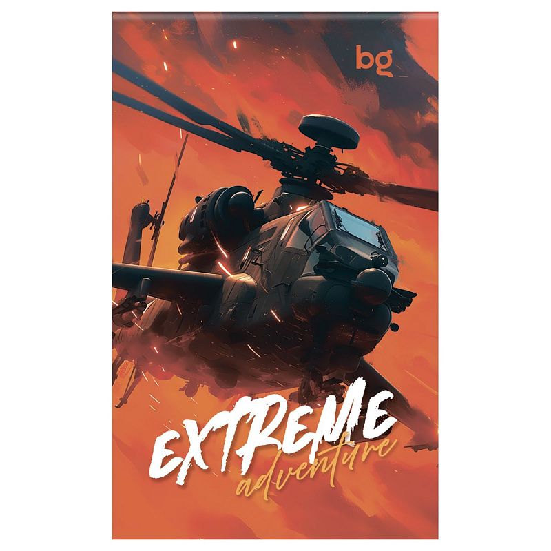 Блокнот А7 48л. на склейке BG "Жажда экстрима"