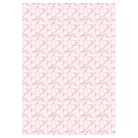 Упаковочная бумага глянц. 70*100см, MESHU "Bouquet", 80 г/м2, ассорти, 4 дизайна