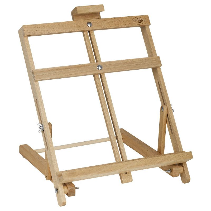 Мольберт настольный каркасный вертикальный Гамма "Студия", 33*40*46(68)см, российский бук