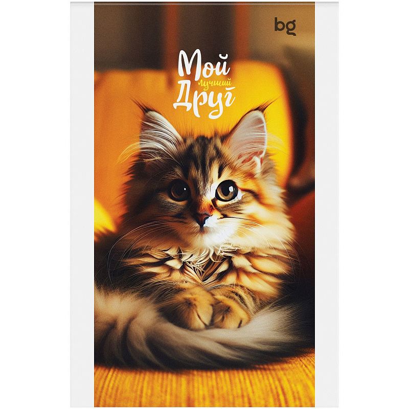 Блокнот А6 48л. на скрепке BG "Микс. Животные"