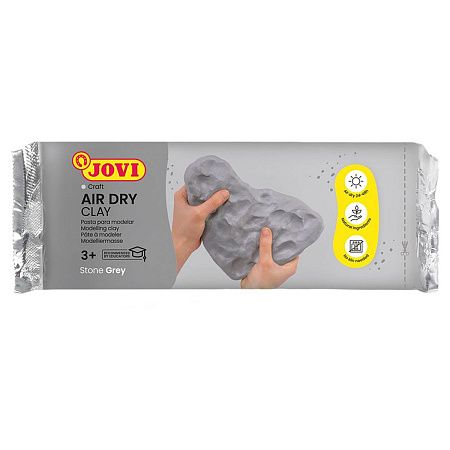 Паста для моделирования JOVI, отвердевающая, серый, 1кг, вакуумный пакет